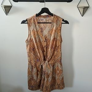 Forever 31 printed romper